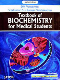 Textbook of biochemistry for medical students. Edition 6