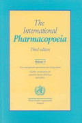 The International Pharmacopoeia. Edition 3 Volume 5