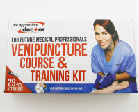 FOR FUTURE MEDICAL PROFESSIONALS - Venipuncture Course and Training Kit - A BASIC COURSE IN PHLEBOTOMY AND IV TECHNIQUES