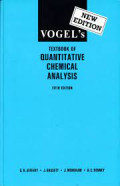 Vogel's textbook of quantitative chemical analysis. Edition 5
