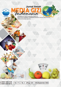 Media Gizi Indonesia - Vol. 17 No. 3 (2022)