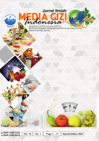 Media Gizi Indonesia - Vol. 18 No. 1SP (2023)