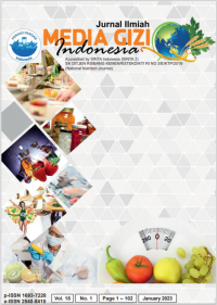 Media Gizi Indonesia - Vol. 18 No. 1 (2023)