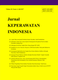 Jurnal Keperawatan Indonesia - Vol. 20 No. 2 (2017): Juli