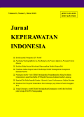 Jurnal Keperawatan Indonesia - Vol. 21 No. 1 (2018): Maret