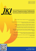 Jurnal Keperawatan Indonesia - Vol. 22 No. 3 (2019): November