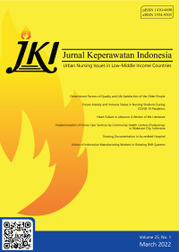 Jurnal keperawatan Indonesia - Vol. 25 No. 1 (2022)