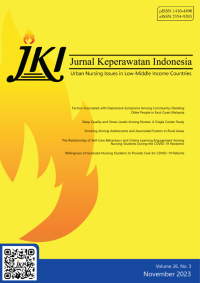 Jurnal keperawatan Indonesia - Vol. 26 No. 3 (2023)