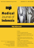 Medical Journal of indonesia  Vol. 26 No. 3 September 2017