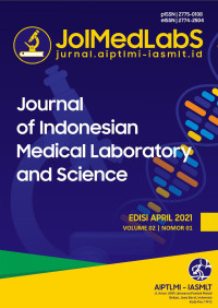 Journal of Indonesian Medical Laboratory and Science - Vol. 2 No. 1: April 2021