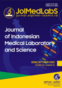 Journal of Indonesian Medical Laboratory and Science - Vol. 3 No. 2 Oktober 2022