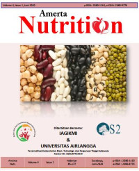 Amerta Nutrition - Vol. 4 No. 2 (2020)