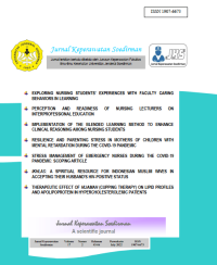 Jurnal Keperawatan Soedirman (JKS) - Vol 17 No 2 (2022)