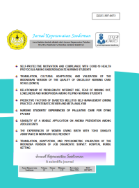 Jurnal Keperawatan Soedirman (JKS) - Vol 19 No 1 (2024)