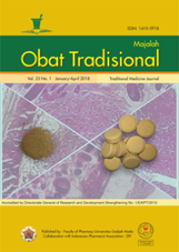 MAJALAH OBAT TRADISIONAL - Vol 23, No 1 (2018)