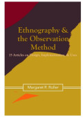 Ethnography and the observation method - 15 Articles on design, implementation and uses