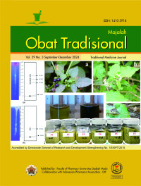 MAJALAH OBAT TRADISONAL - Vol 29. No.3 (2024)