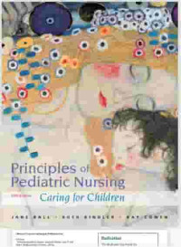 Principles of Pediatric Nursing 5th Edition Caring For Children