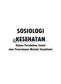 Sosial kesehatan - Kajian perubahan sosial atas penerimaan metode vasektomi