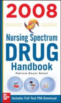 Image of 2008 Nursing spectrum drug handbook