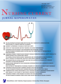 Image of Nursing Current Journal Vol 9, No 1 (2021)
