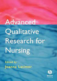 Image of Advanced qualitative research for nursing