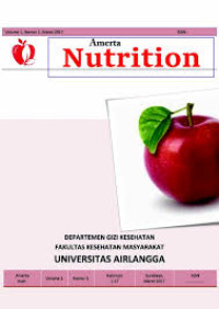 Image of Amerta Nutrition Vol. 1 Issue 3, September 2017