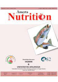 Image of Amerta Nutrition Vol 3 No 1 (2019)