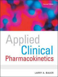 Image of Applied clinical pharmacokinetics. Edition 2