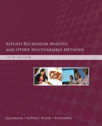 Image of Applied regression analysis and other multivariable methods