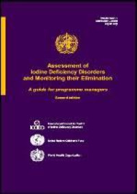 Image of Assessment of iodine deficiency disorders and monitoring their elimination - a guide for program managers. Edition 2
