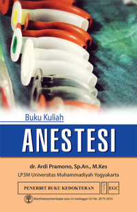 Image of Buku kuliah Anestesi