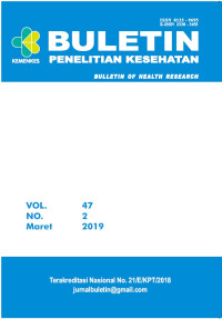 Image of Buletin - Penelitian Kesehatan Vol. 49 No. 2 Juni 2021