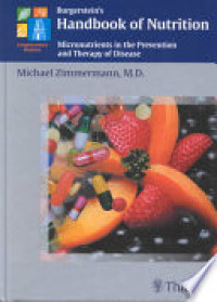 Image of Burgerstein's Handbook of nutrition - Micronutrients in the prevention and therapy of disease