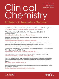 Image of Clinical Chemistry (Association for Diagnostics & Laboratory Medicine) - Volume 69, Issue 1 January 2023