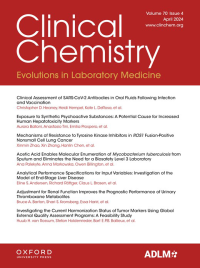 Image of Clinical Chemistry (Association for Diagnostics & Laboratory Medicine) - Volume 70, Issue 4 April 2024