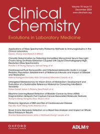 Image of Clinical Chemistry (Association for Diagnostics & Laboratory Medicine) - Volume 71, Issue 1 January 2025