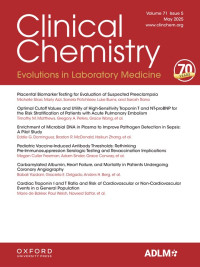 Image of Clinical Chemistry (Association for Diagnostics & Laboratory Medicine) - Volume 71, Issue 5 May 2025