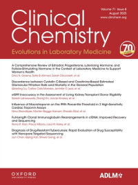 Image of Clinical Chemistry (Association for Diagnostics & Laboratory Medicine) - Volume 71, Issue 8 August 2025