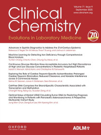 Image of Clinical Chemistry (Association for Diagnostics & Laboratory Medicine) - Volume 71, Issue 9 September 2025
