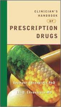 Image of Clinician's handbook of prescription drugs