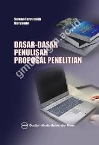 Image of Dasar - dasar penulisan proposal penelitian