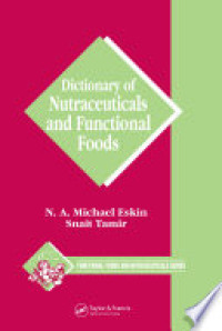 Image of Dictionary of Nutraceuticals and Functional Foods