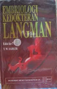 Image of Embriologi kedokteran langman