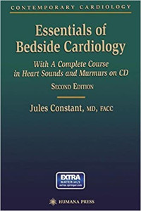 Image of Essentials of bedside cardiology - with a complete course in heart sounds and murmurs on cd. Edition 2