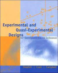 Image of Experimentals and Quasi-Experimental Design for Generalized Causal lnference