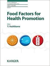 Image of Food factors for health promotion