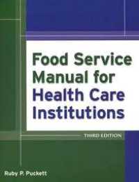 Image of Food service manual for health care institutions Edition 3