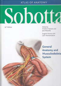 Image of Atlas of Anatomy Sobotta : General Anatomy and Musculoskeletal System