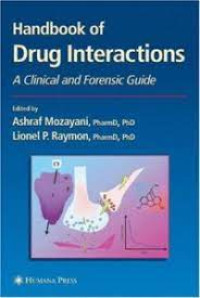 Image of Handbook of Drug Interactions - A Clinical and Forensic Guide